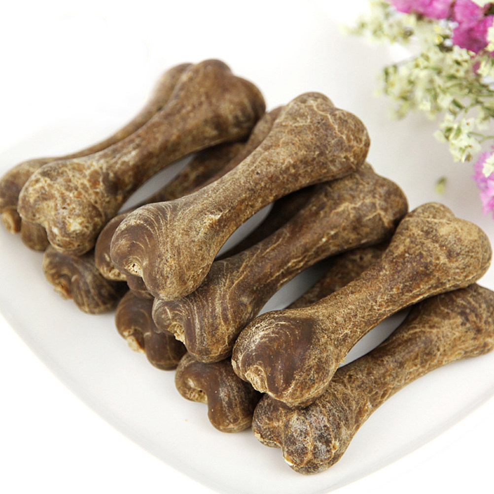 Teeth Cleaning Dog Chew Bone - 5Pcs Easy Clean Dog Chew Bones