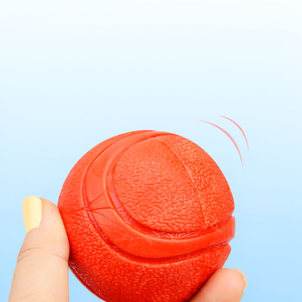 Indestructible Dog Chew Toy - Indestructible TPR Rubber Dog Ball Toy