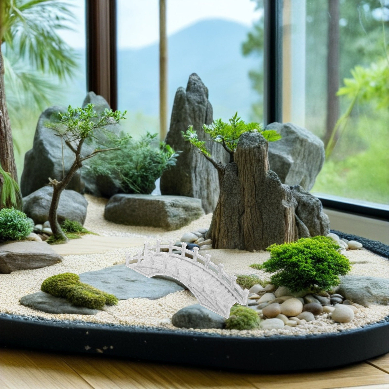Miniature Arch Bridge Garden B - Aquarium recension och pris