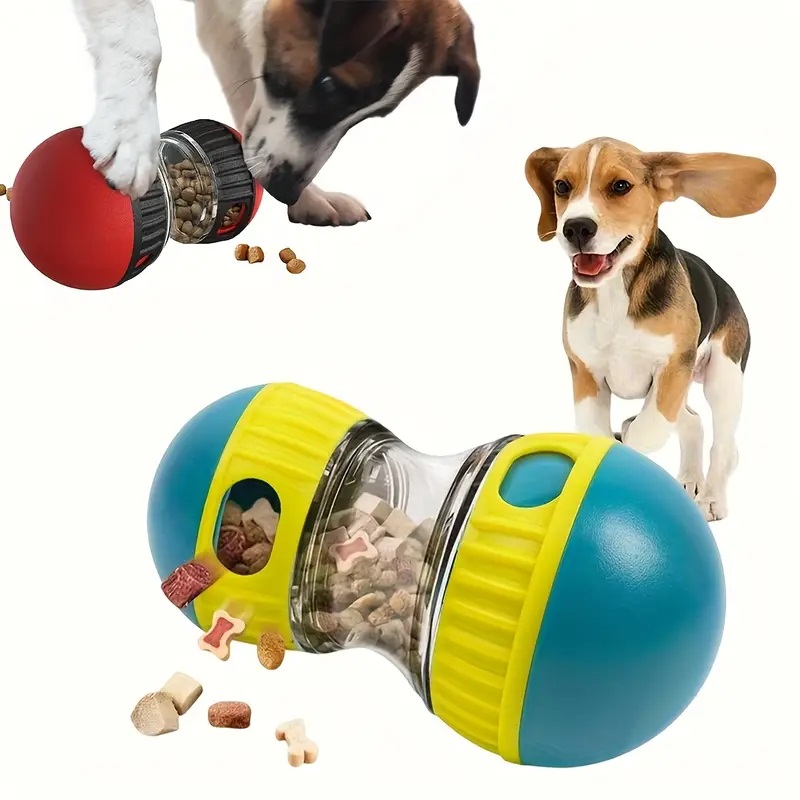 Interactive Dog Snack Dispense - Interactive Squeaky Plush Dog Toy recension och pris
