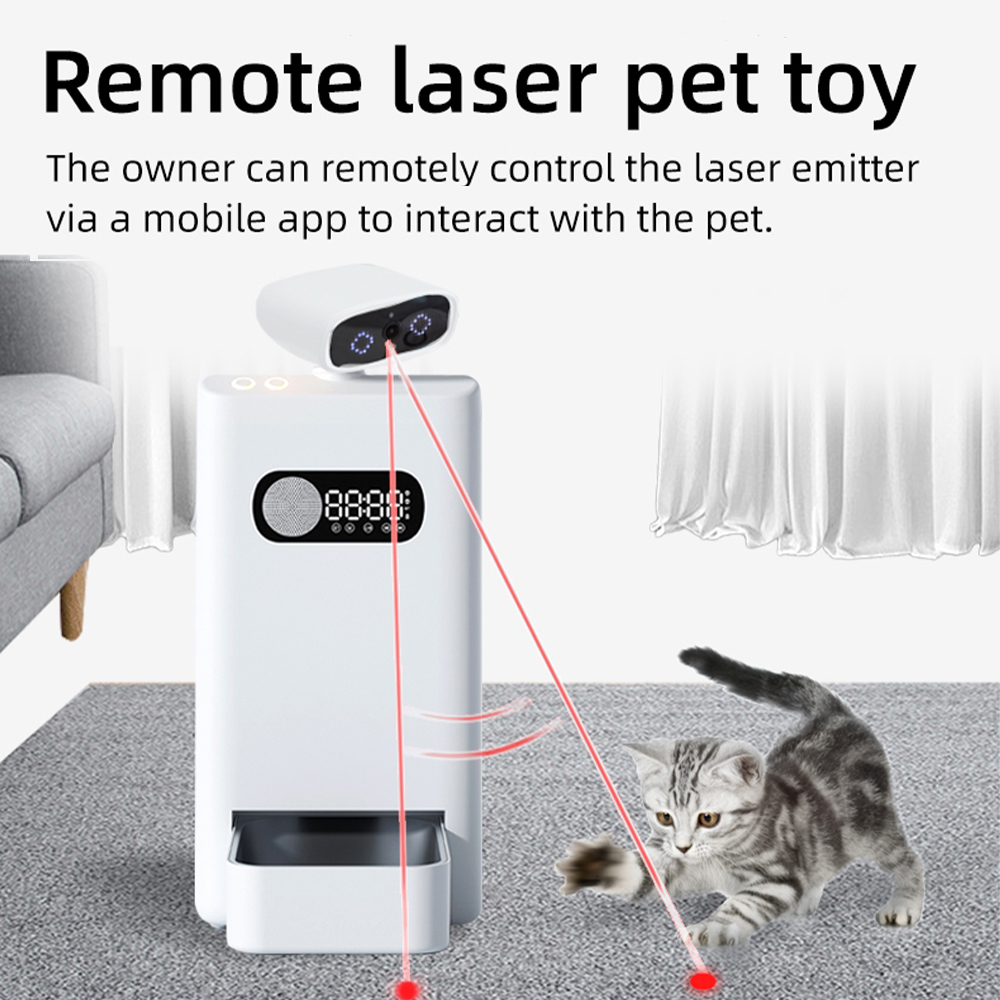 4K HD Smart AI Pet Camera Feed - Pet Feeders recension och pris