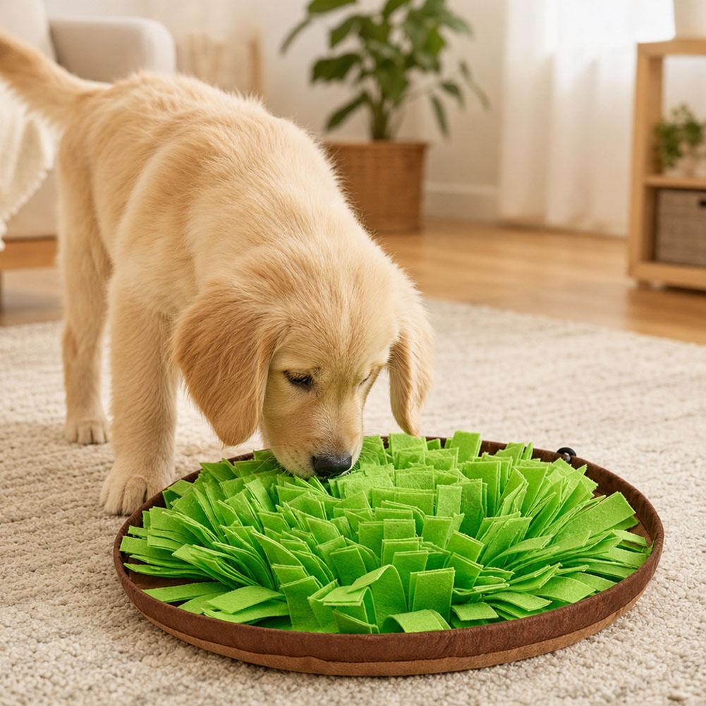 Dog Snuffle Mat Interactive Fe - Interactive Squeaky Plush Dog Toy recension och pris