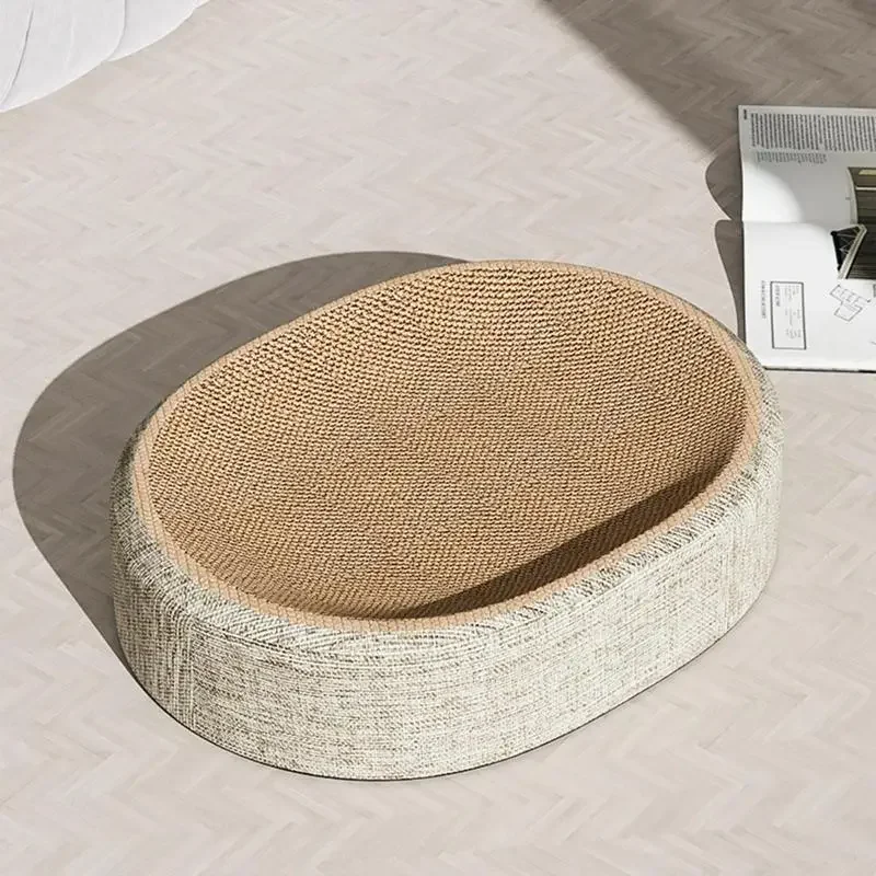 Oval Shape Scratch Pad For Cat - Pet Beds recension och pris