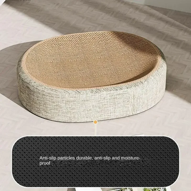 Oval Shape Scratch Pad For Cat - Pet Beds recension och pris