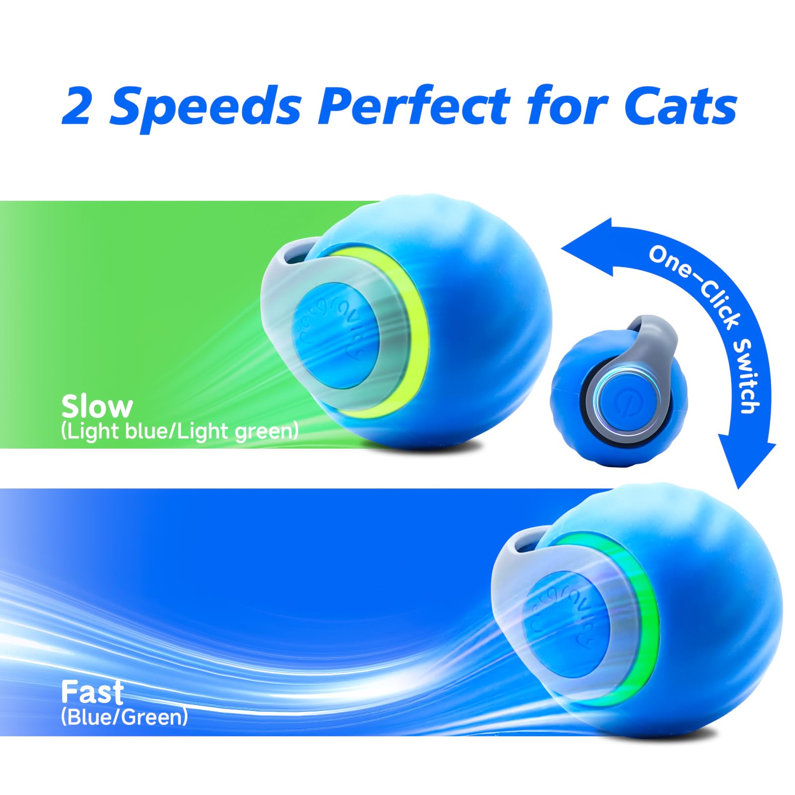 Cat Interactive Ball Toys Auto - Automatic Moving Dog Ball recension och pris
