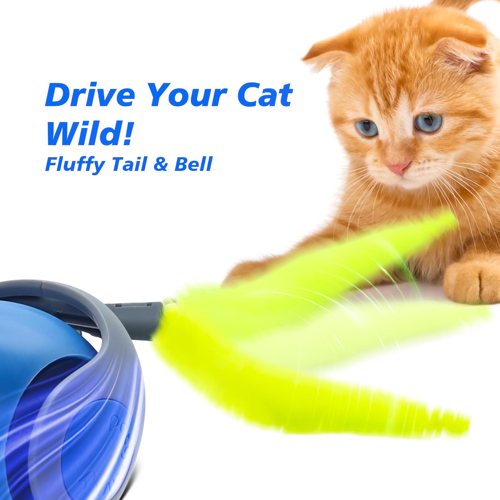 Cat Interactive Ball Toys Auto - Automatic Moving Dog Ball recension och pris