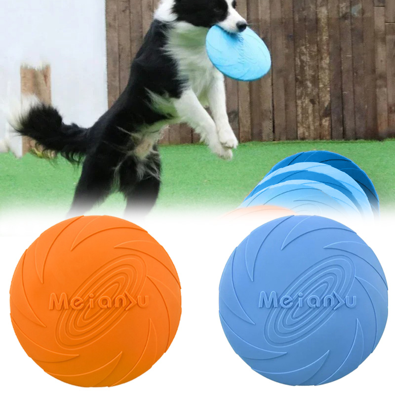 Multicolor Frisbeed Dog Toy 22 - Flying Disc Dog Training Toy recension och pris