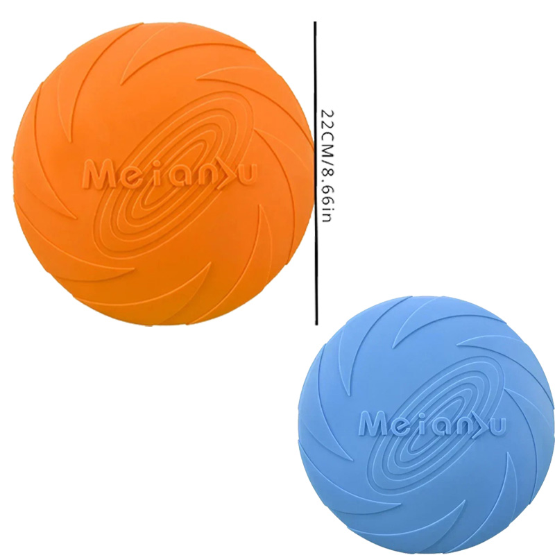 Multicolor Frisbeed Dog Toy 22 - Flying Disc Dog Training Toy recension och pris