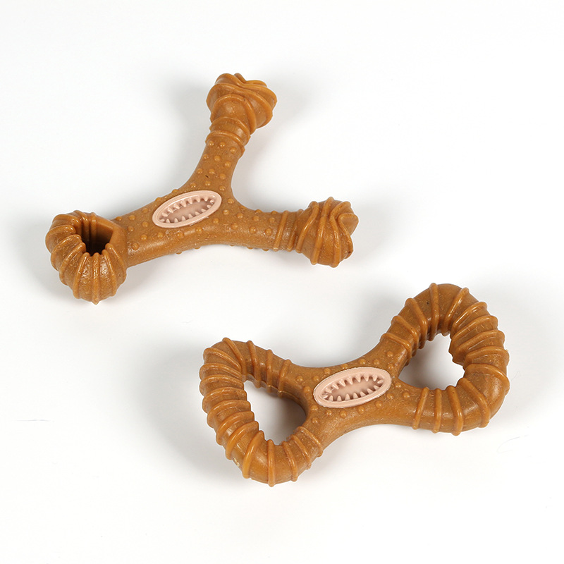 New 15cm Large Breed Wooden Do - Indestructible Dog Chew Toy recension och pris