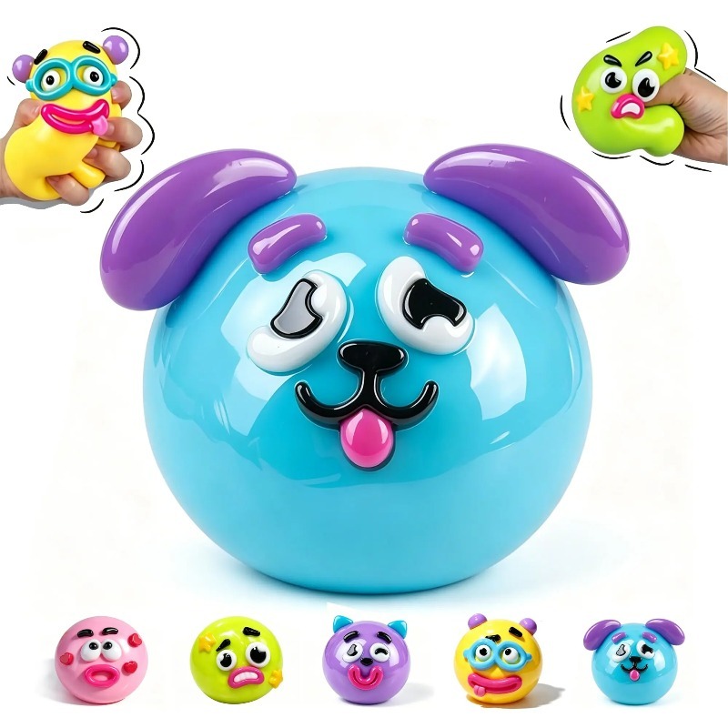 2026 New Cute Dog Face Swappab - Dog Toys recension och pris